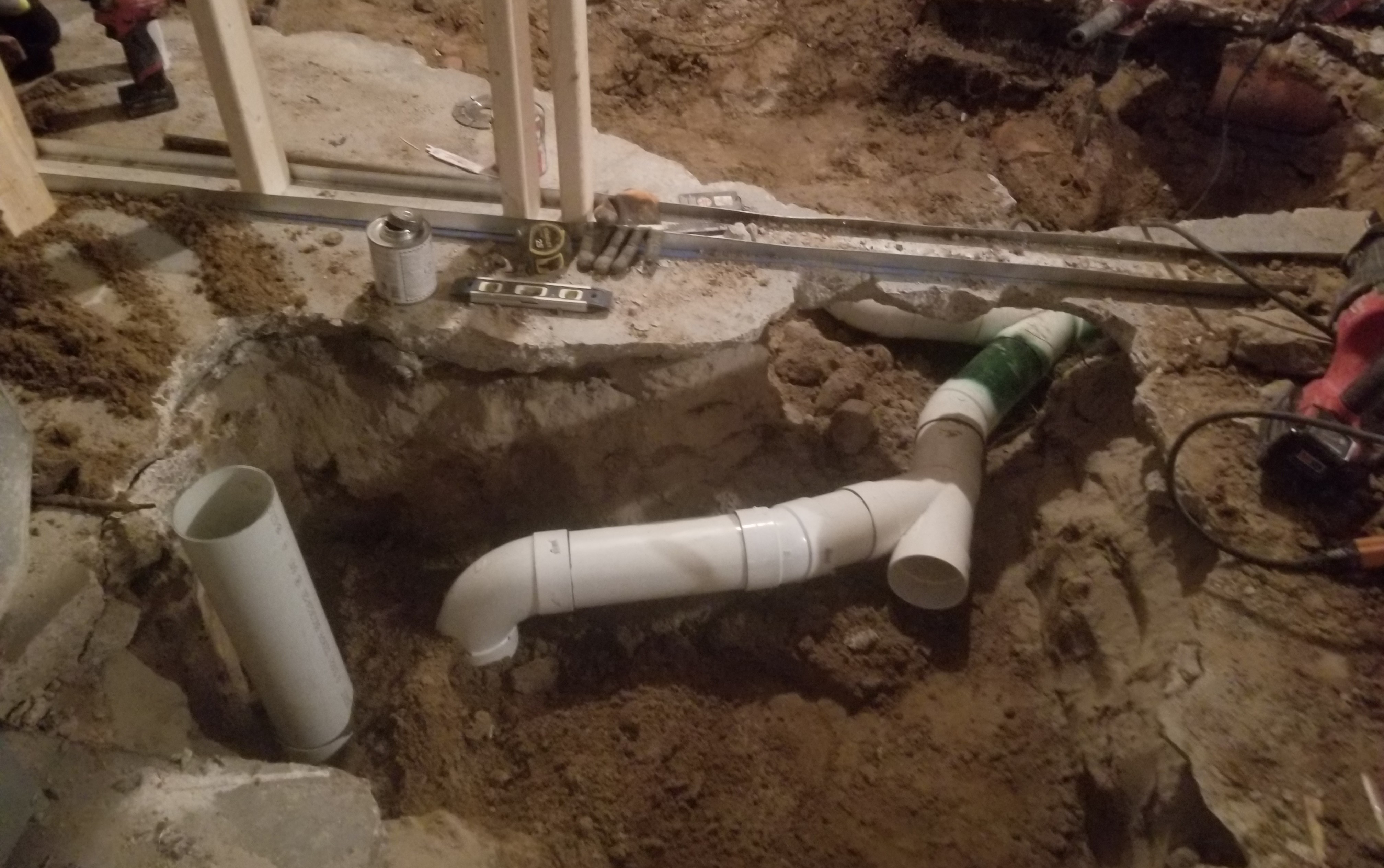 Underground Plumbing